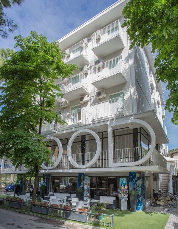 Hotel Hollywood Риччоне Экстерьер фото