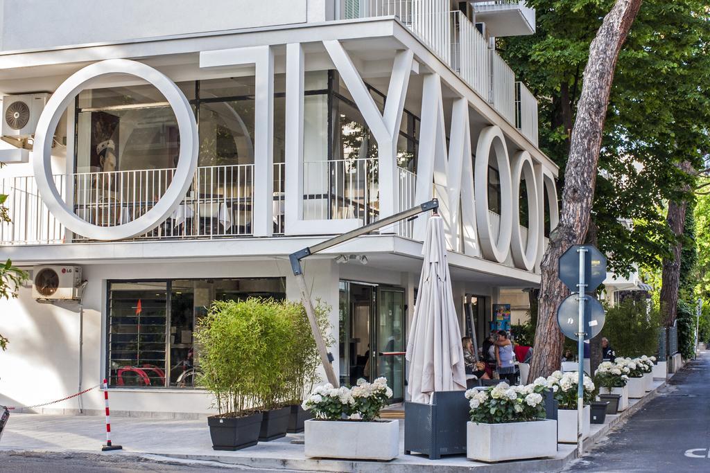 Hotel Hollywood Риччоне Экстерьер фото